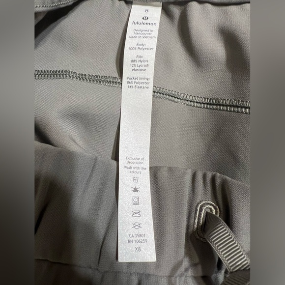 Women's Olive Green Jogger Pants - Lightweight Athletic Fit - Picture 3 of 8